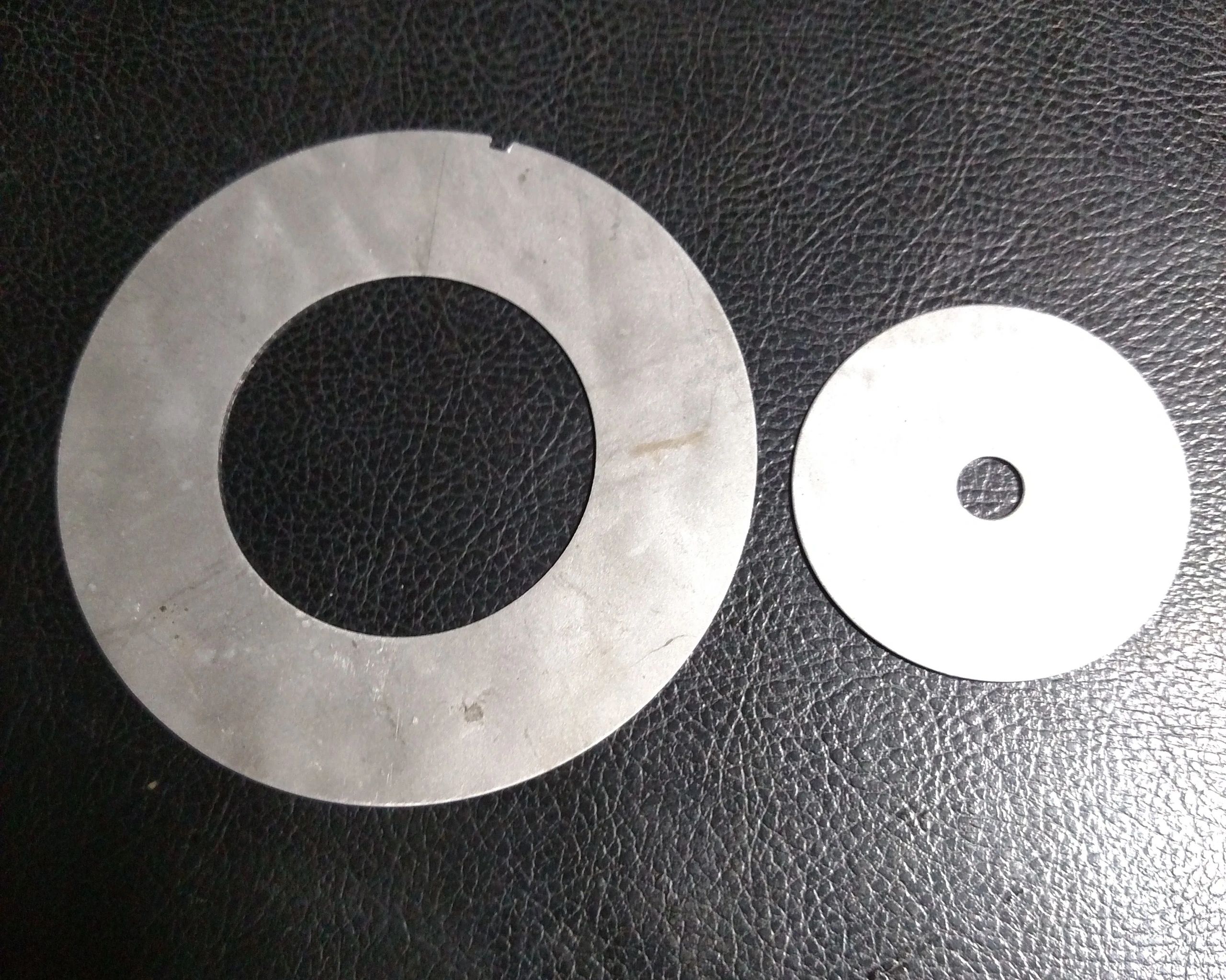 Circle Blanks for pump motor 54mm